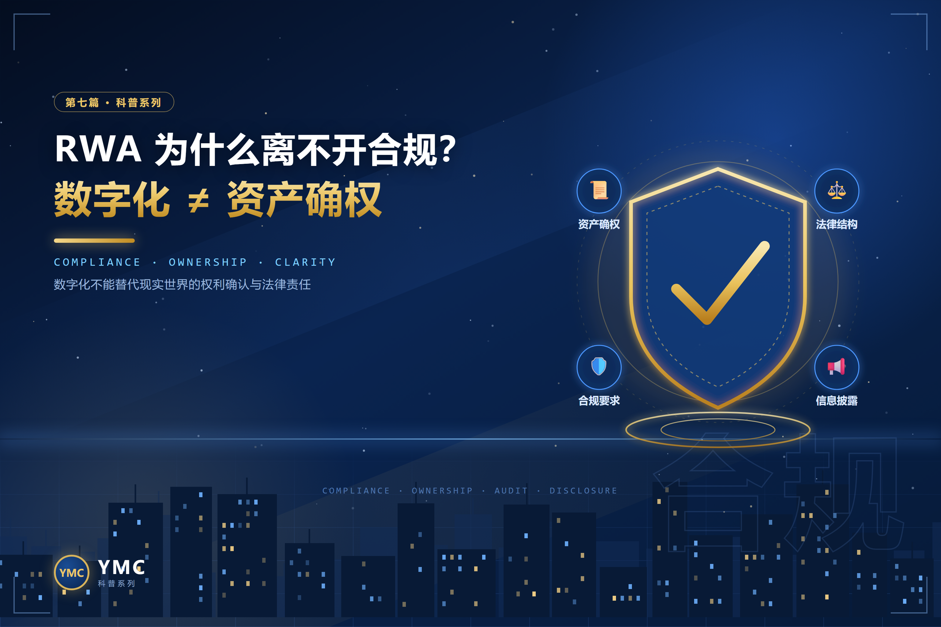 RWA为什么离不开合规?数字化不等于资产确权